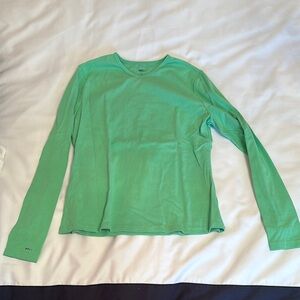 Green Long Sleeve Shirt